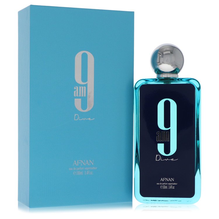 9 Am Dive Perfume By Afnan 3.4 Oz Eau De Parfum Spray For Women In Box